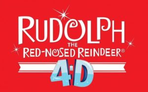 Rudolph the red-nosed reindeer in 4D