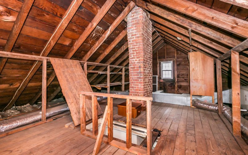 5804 Clearspring Road, attic space