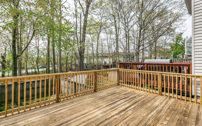 8673 Castlemill Circle, deck with a view