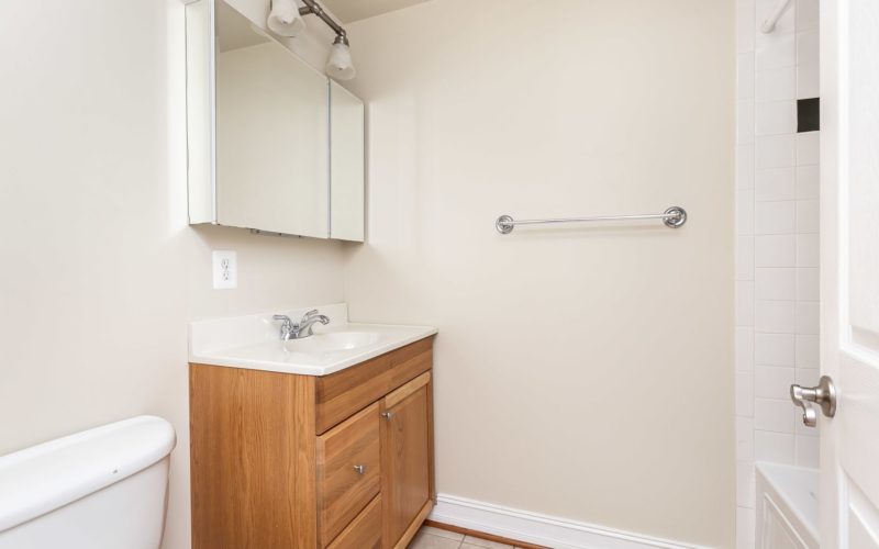 2012 Gough Street, bathroom with vanity and shower