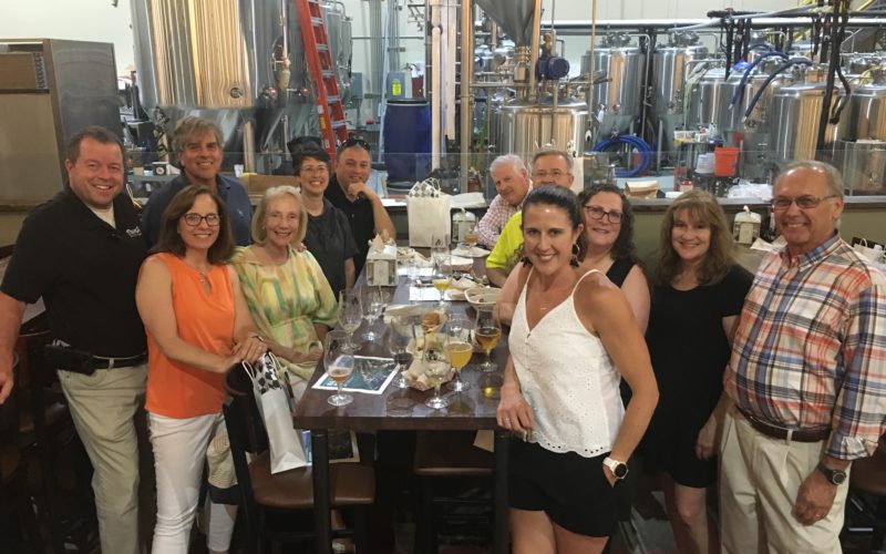 B.C. Brewery quarterly networking, group photo