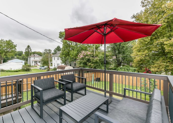 2603 Gibbons Avenue, deck and view