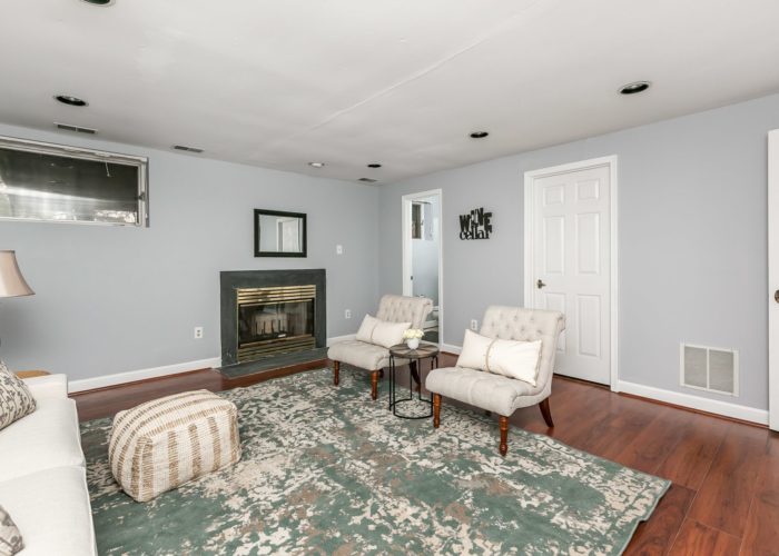 25 Stablemere Ct., living room with fireplace