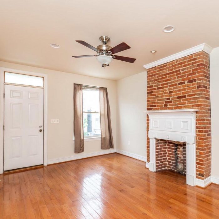 Home sales, ceiling fan and fireplace