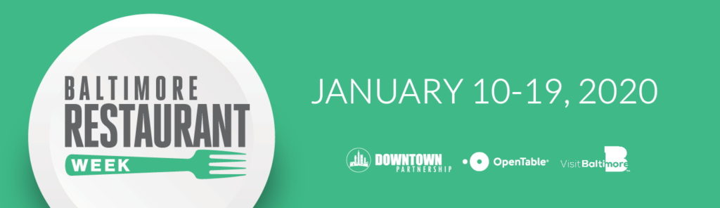 January 2020 events, baltimore restaurant week