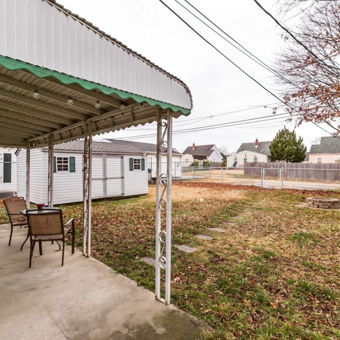 3104 Yorkway, back patio and view