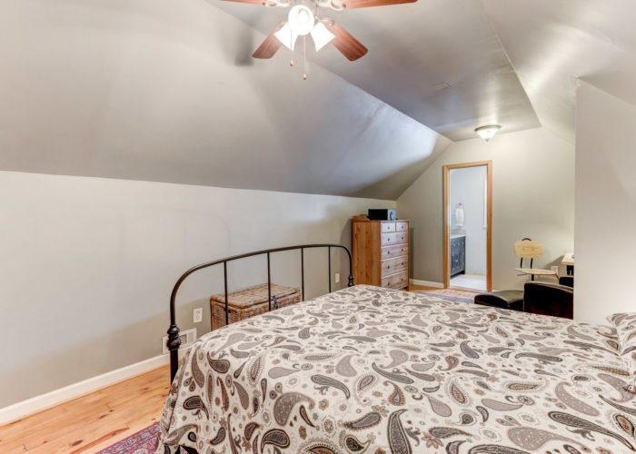 3349 Acton Road, master bedroom with ceiling fan