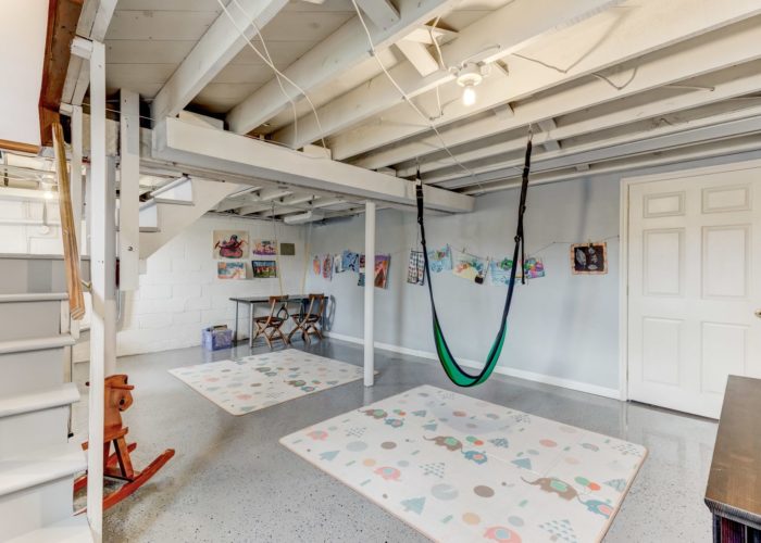 3349 Acton Road, basement play area with hammock
