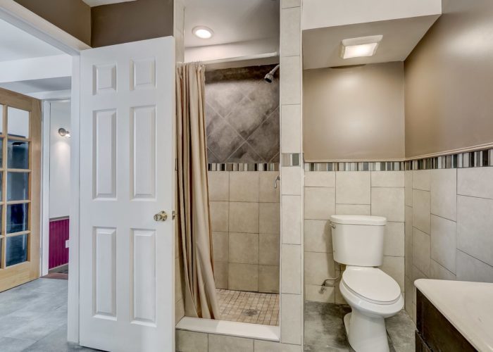 8134 Bullneck Road, bathroom with stall shower