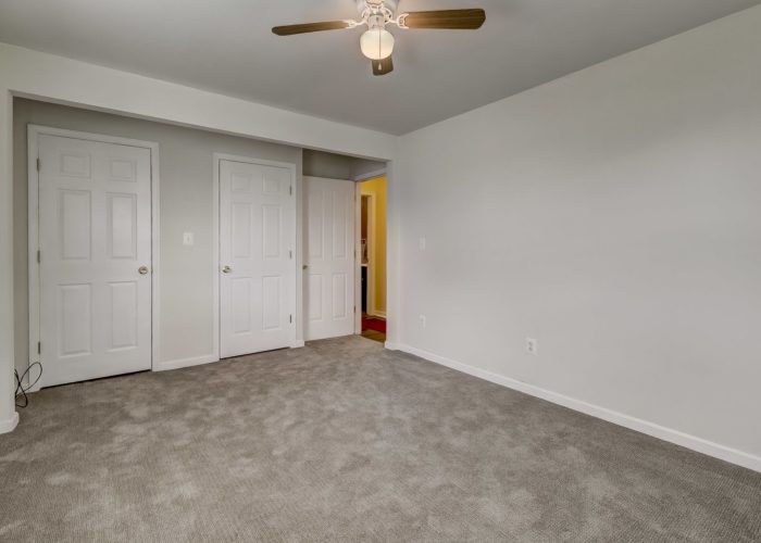 8134 Bullneck Road, bedroom with gray carpeting