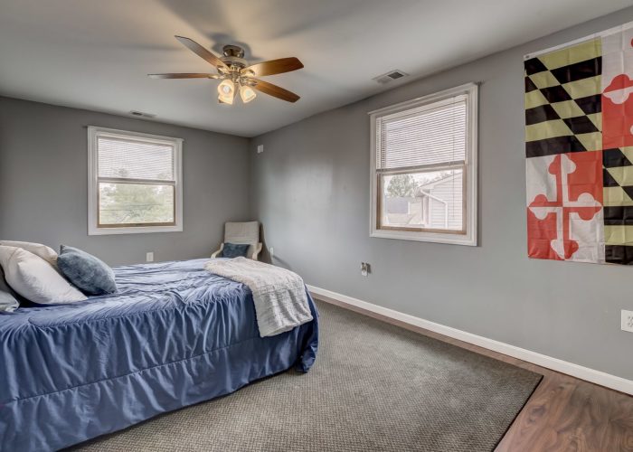 8134 Bullneck Road, one of four bedrooms