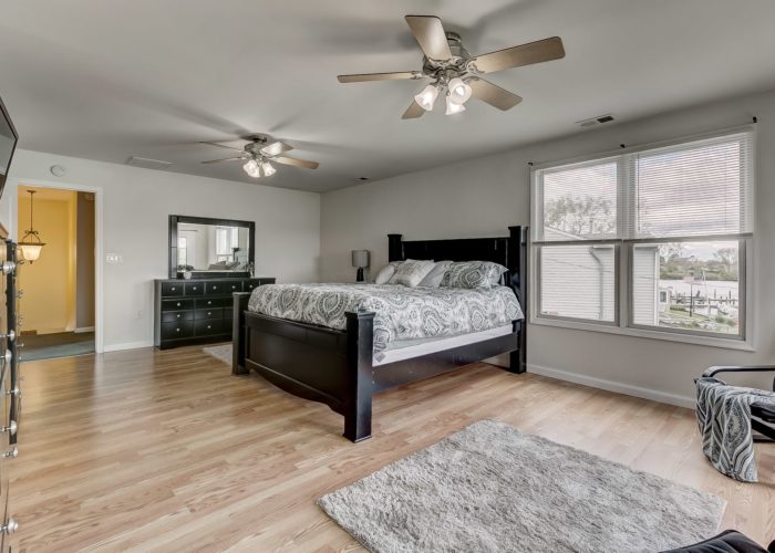 8134 Bullneck Road, beautiful bedroom with a view of the water