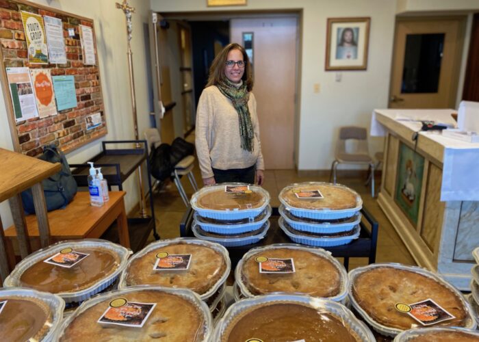 2020 Pie Party, lots of pies