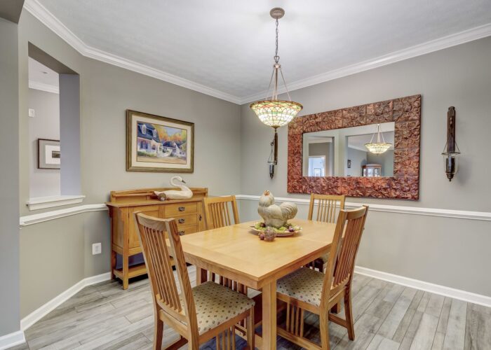 9505 Kingscroft Terrace #M, dining room with pass through