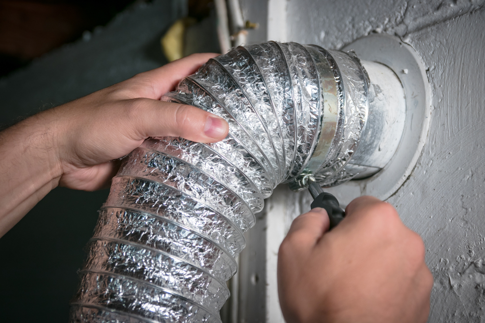 Cleaning dryer vents is important before selling a home