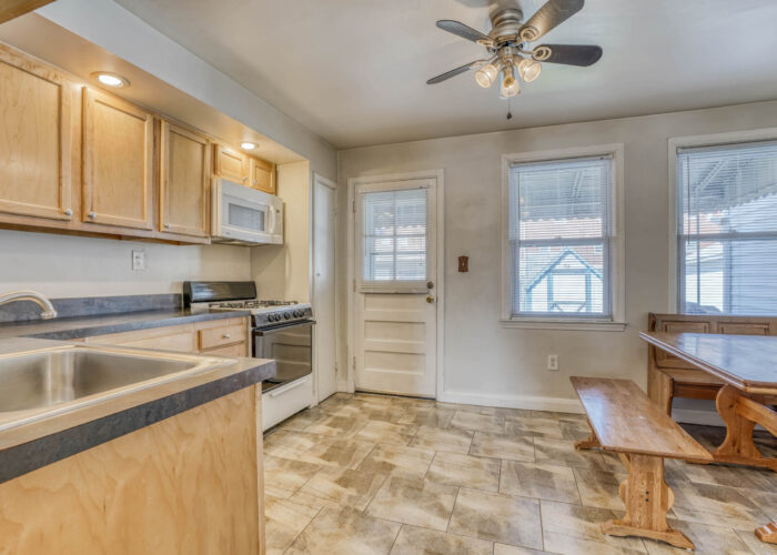 1904 Searles Rd., kitchen flooring and windows