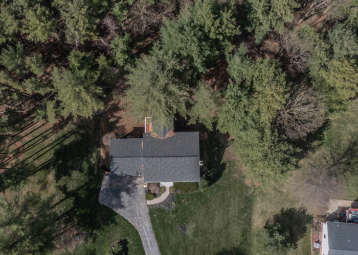 198 Donizetti Ct., drone footage of the top of the house