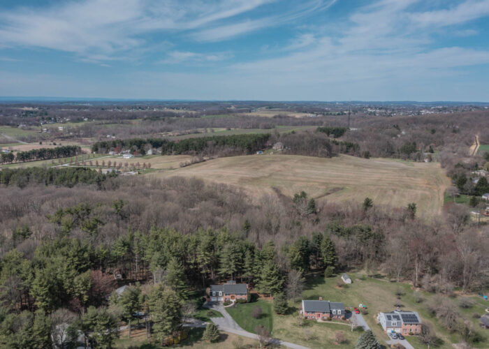 198 Donizetti Ct., sky view of property