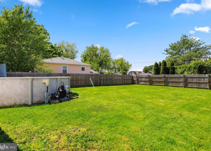 7312 Bay Front Road, fenced yard