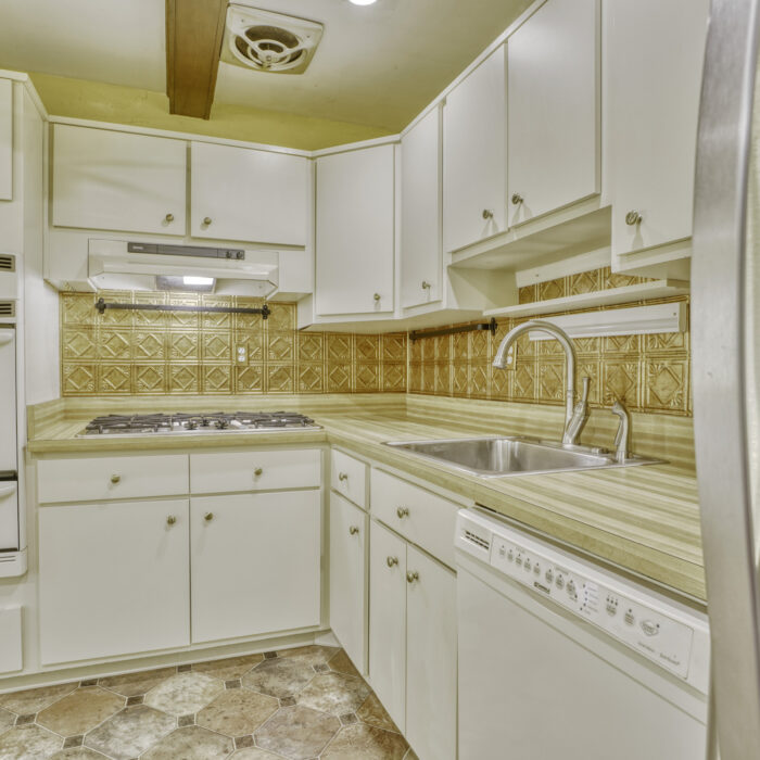 2502 Lampost Lane, kitchen white cabinets and appliances
