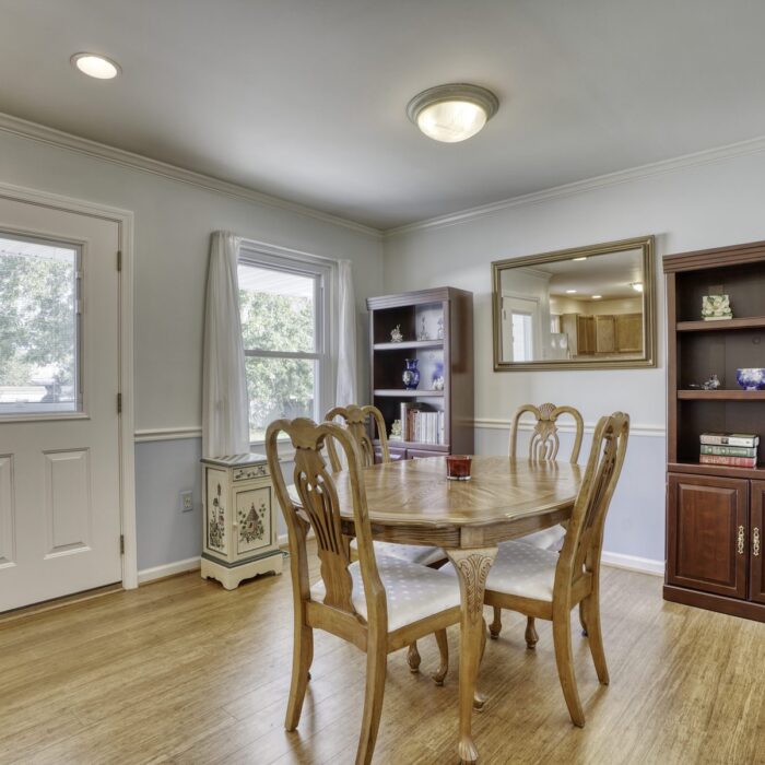 2803 Page Drive, dining room with exterior door