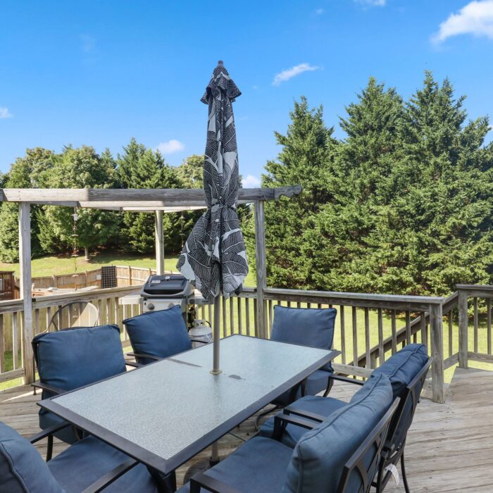 454 Deer Hill Circle, deck with view
