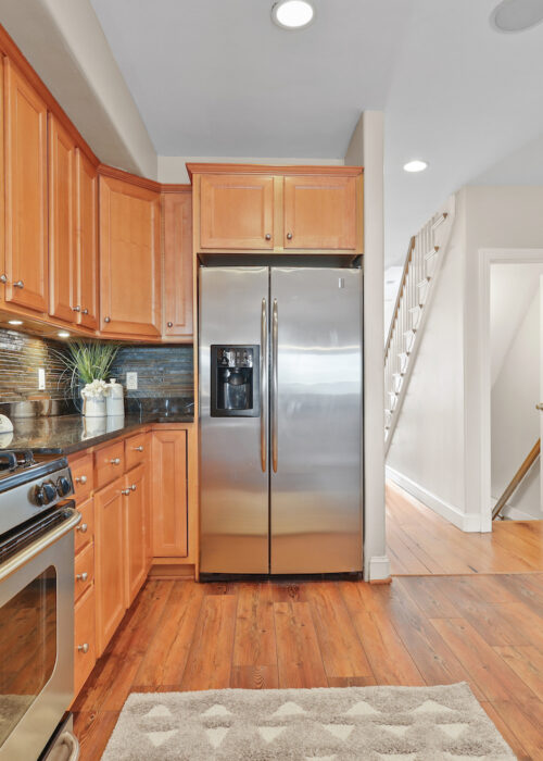 309 S Wolfe Street, kitchen with stainless appliances