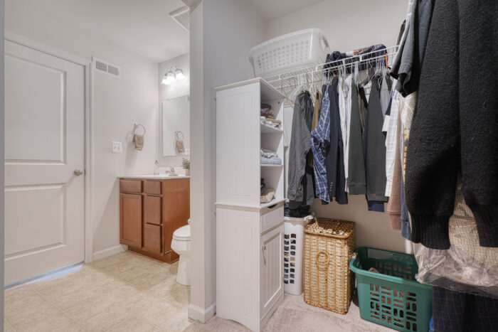 4 Shire Hall Ct., bathroom and walk-in closet
