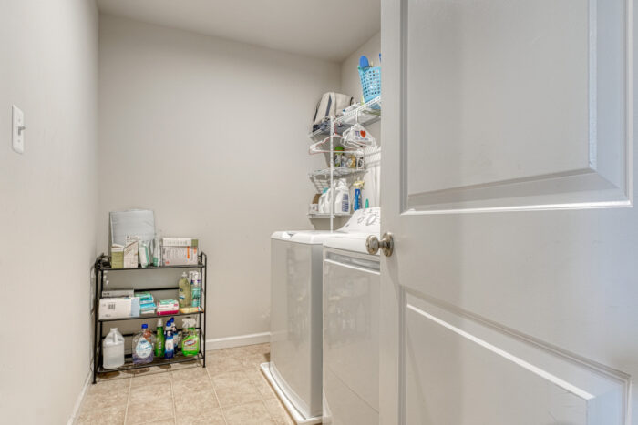 4 Shire Hall Ct., lower level laundry area