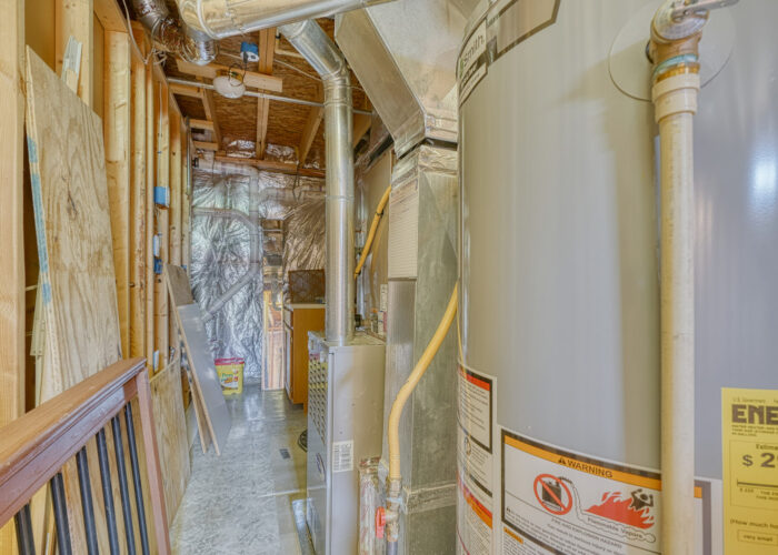 4900 Villa Point, furnace and hot water heater