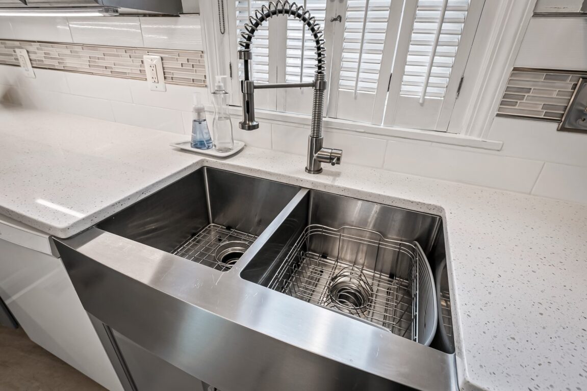 3307 Beverly Road, kitchen double sink