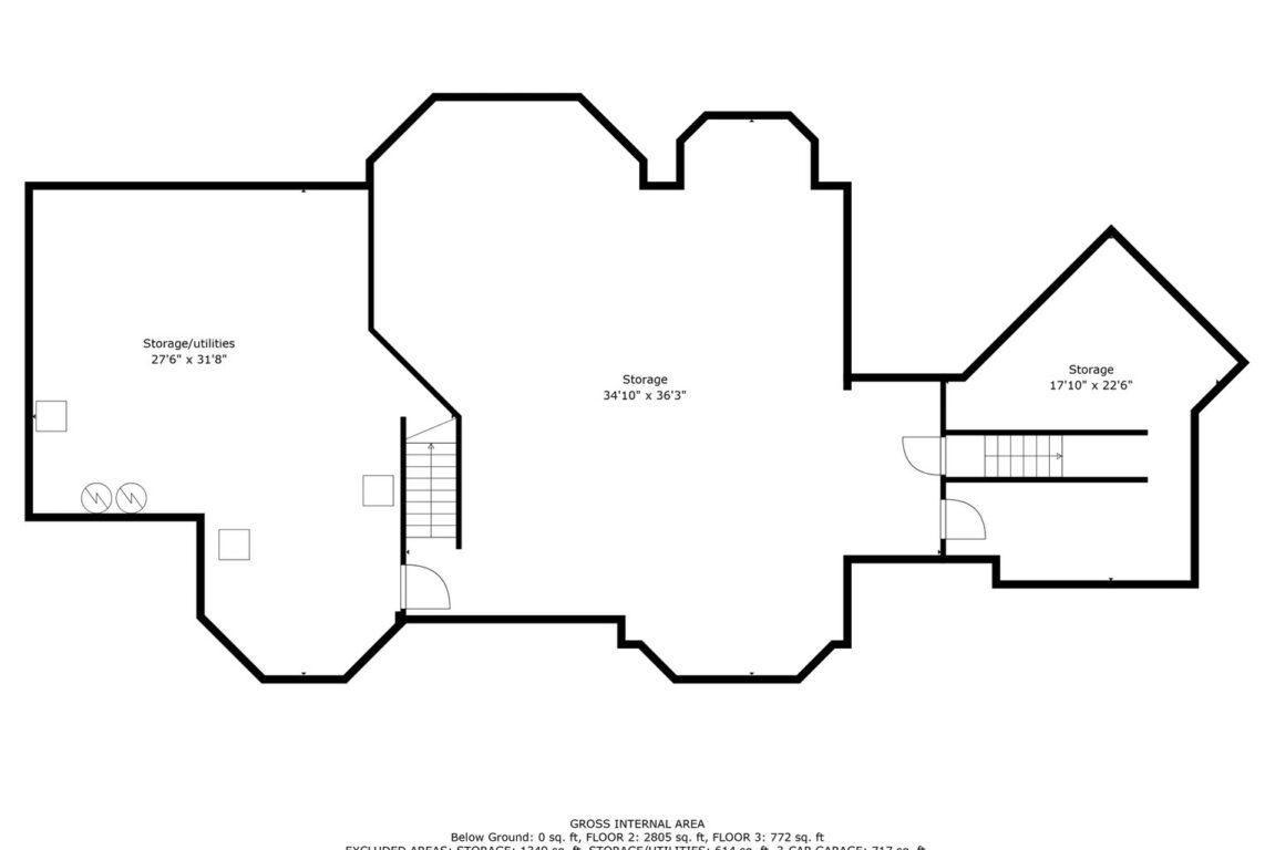 11324 Cedar Lane, floor plan of storage areas