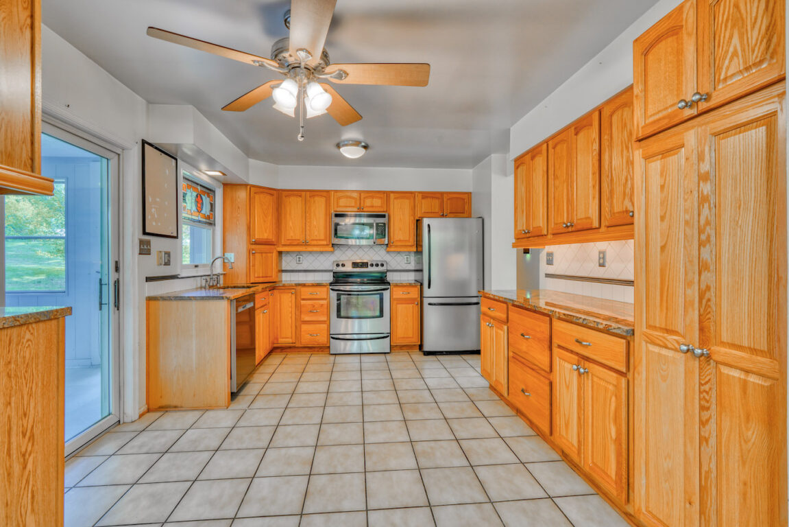 7512 Riddle Avenue, kitchen has a lot of storage space.