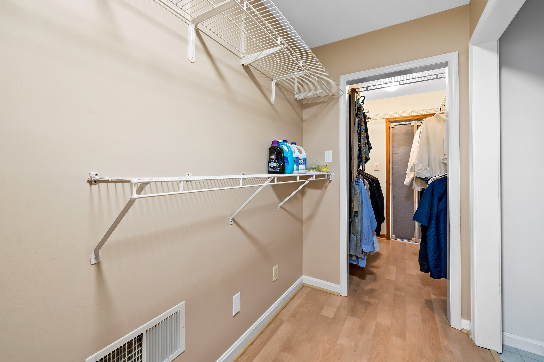 1246 S 48th St, laundry room has lots of storage space.